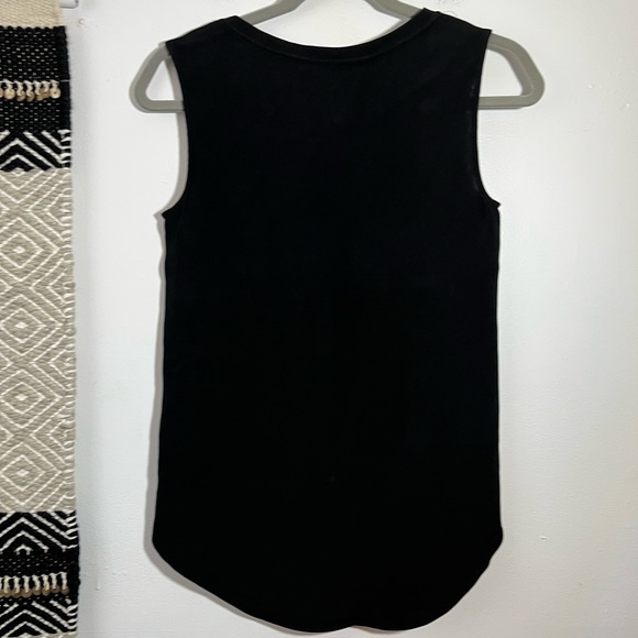 Theory black silk camisole - Picture 3 of 6